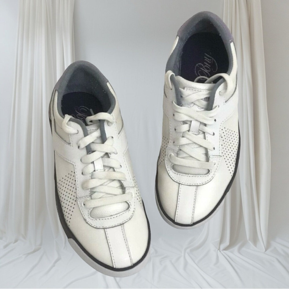 Pony Feed The Court Sneakers Shoes White WL037WWJ Split Toe Leather Retro Y2K